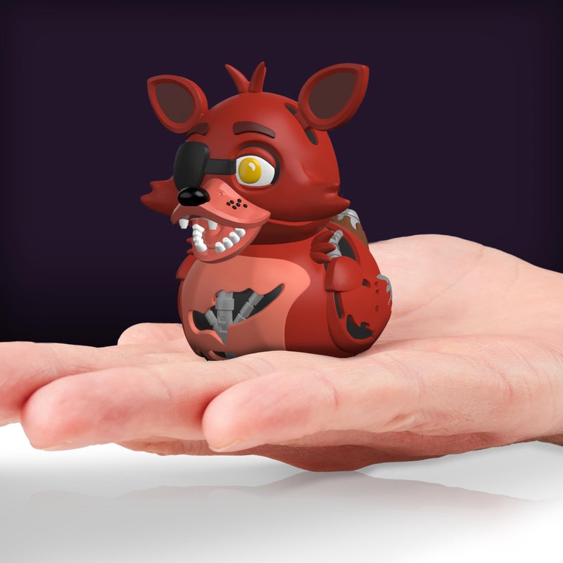 TUBBZ Mini: Five Nights at Freddy's - Foxy Cosplaying Rubber Duck Vinyl Figure - Image 2